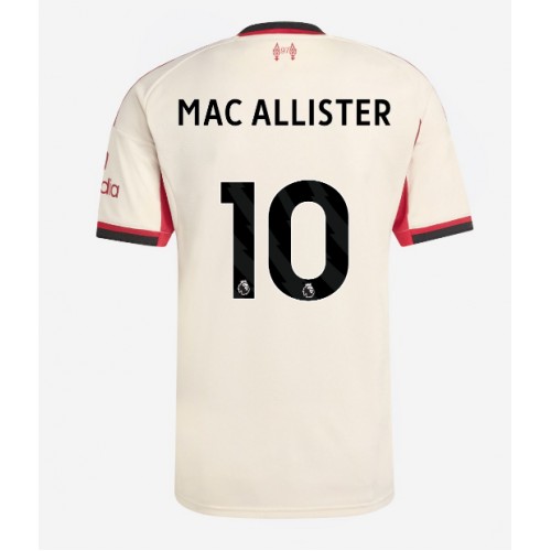Stroje piłkarskie Liverpool Alexis Mac Allister #10 Koszulka Wyjazdowej 2025-26 Krótki Rękaw